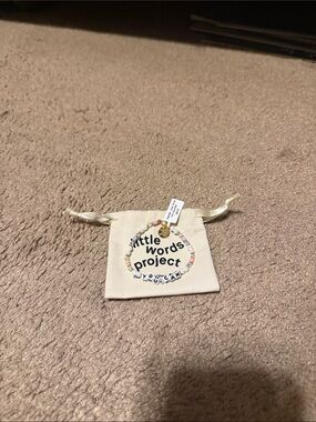 Little words project “you can “Beaded Bracelet - Pastel Multicolor